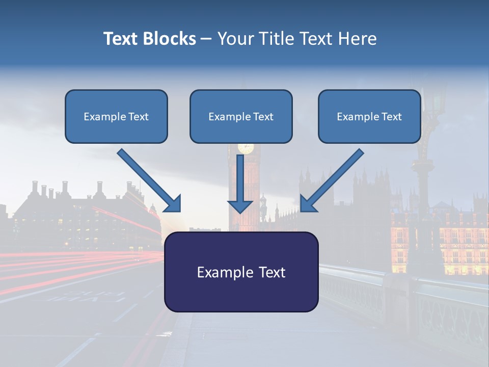 Westminster Politics Tower PowerPoint Template