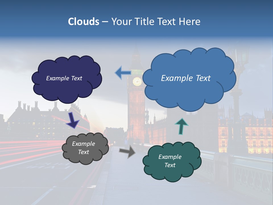 Westminster Politics Tower PowerPoint Template