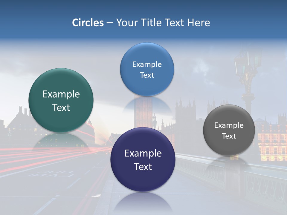 Westminster Politics Tower PowerPoint Template