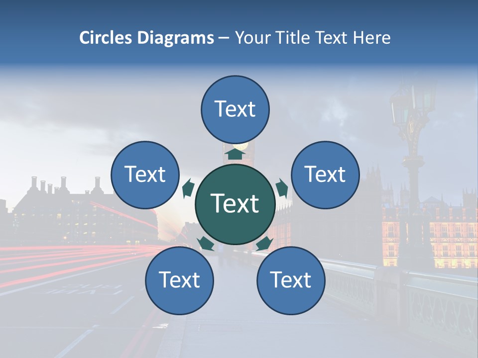 Westminster Politics Tower PowerPoint Template