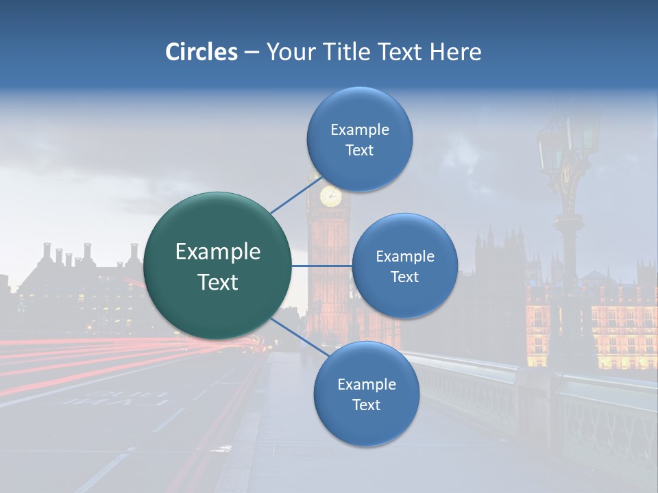 Westminster Politics Tower PowerPoint Template