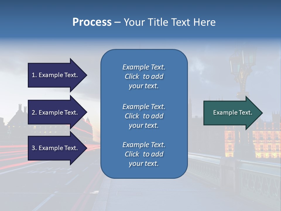 Westminster Politics Tower PowerPoint Template