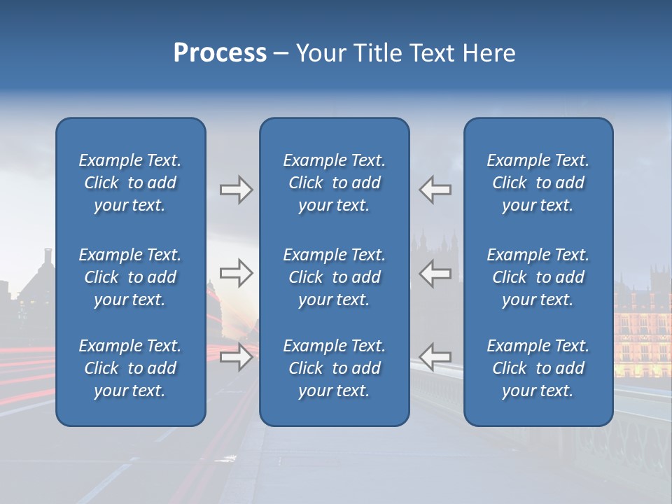 Westminster Politics Tower PowerPoint Template