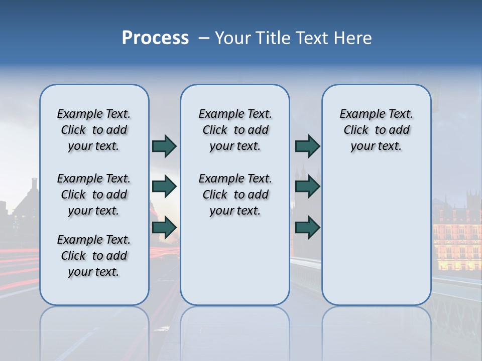 Westminster Politics Tower PowerPoint Template