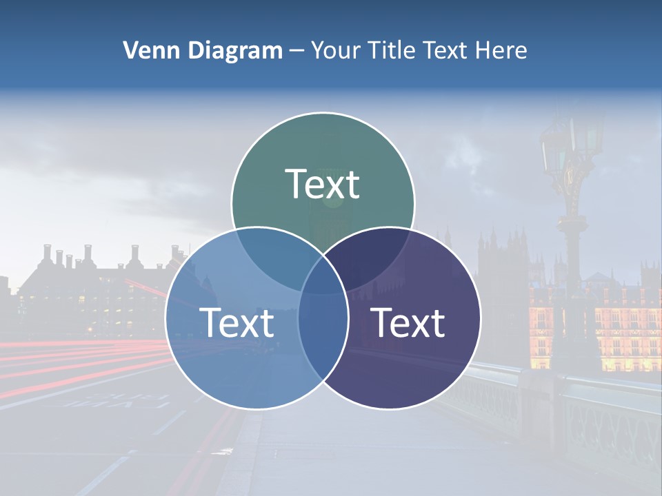 Westminster Politics Tower PowerPoint Template