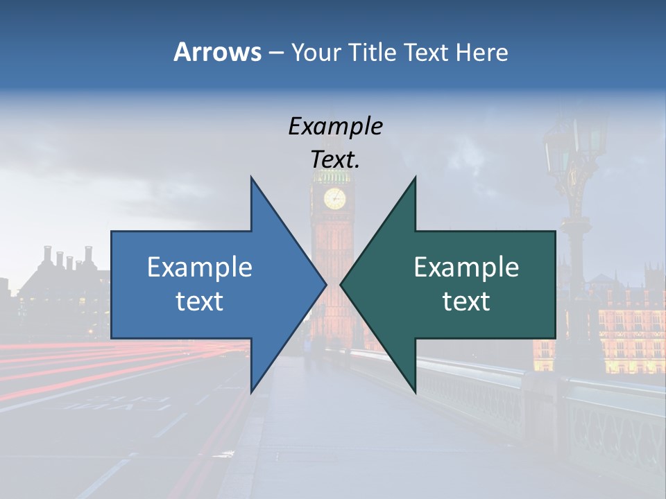 Westminster Politics Tower PowerPoint Template