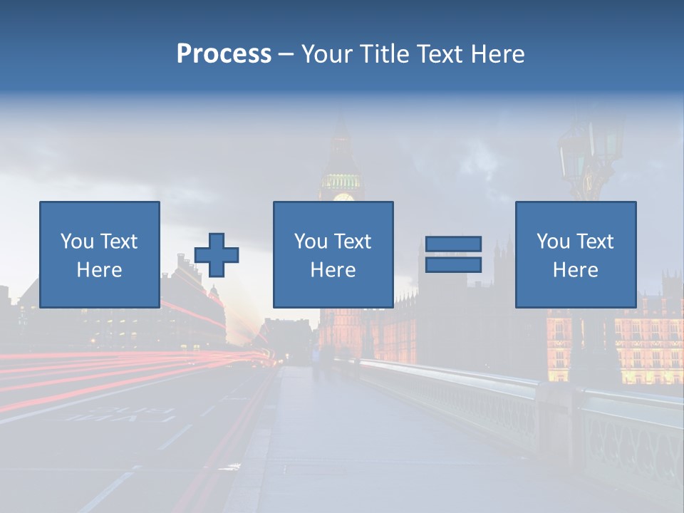 Westminster Politics Tower PowerPoint Template