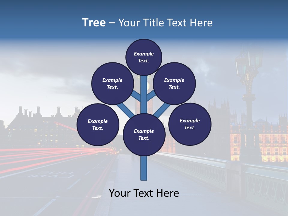 Westminster Politics Tower PowerPoint Template