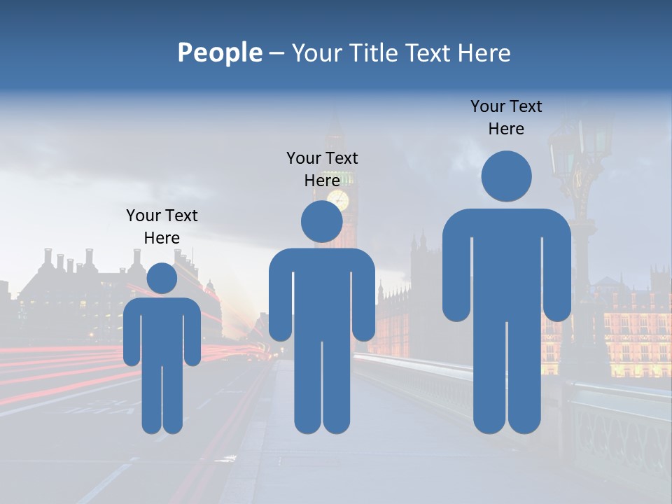 Westminster Politics Tower PowerPoint Template