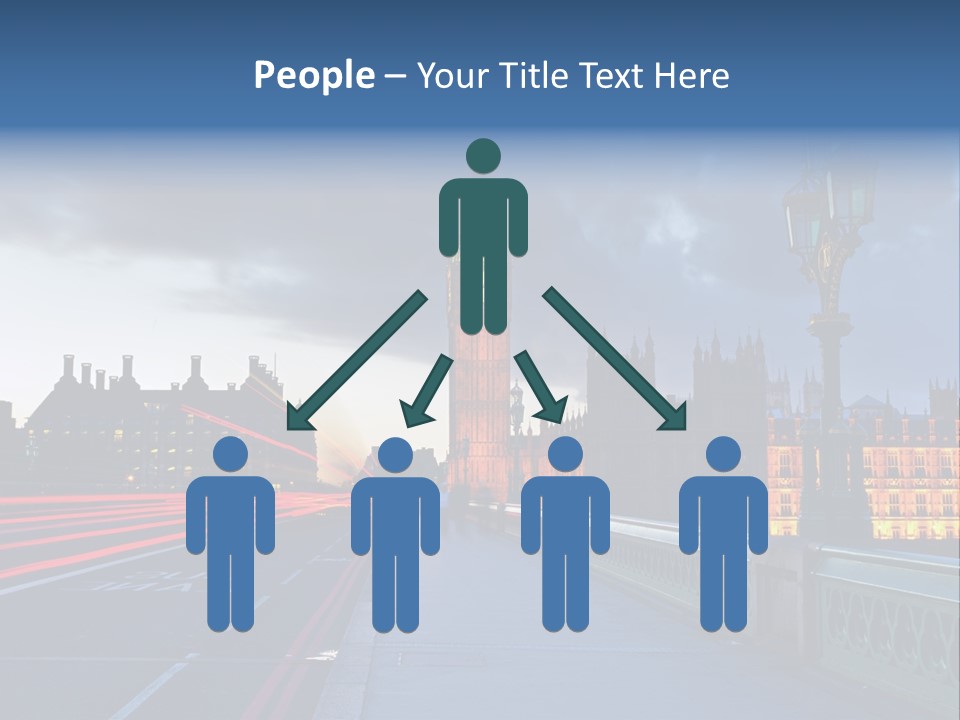 Westminster Politics Tower PowerPoint Template