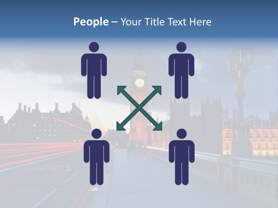 Westminster Politics Tower PowerPoint Template
