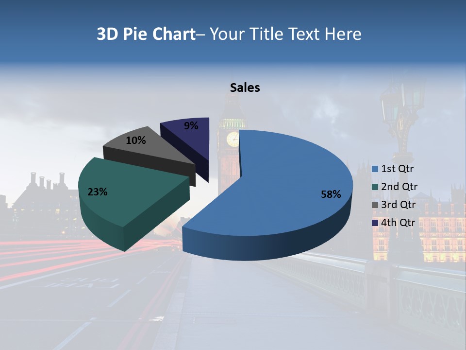 Westminster Politics Tower PowerPoint Template