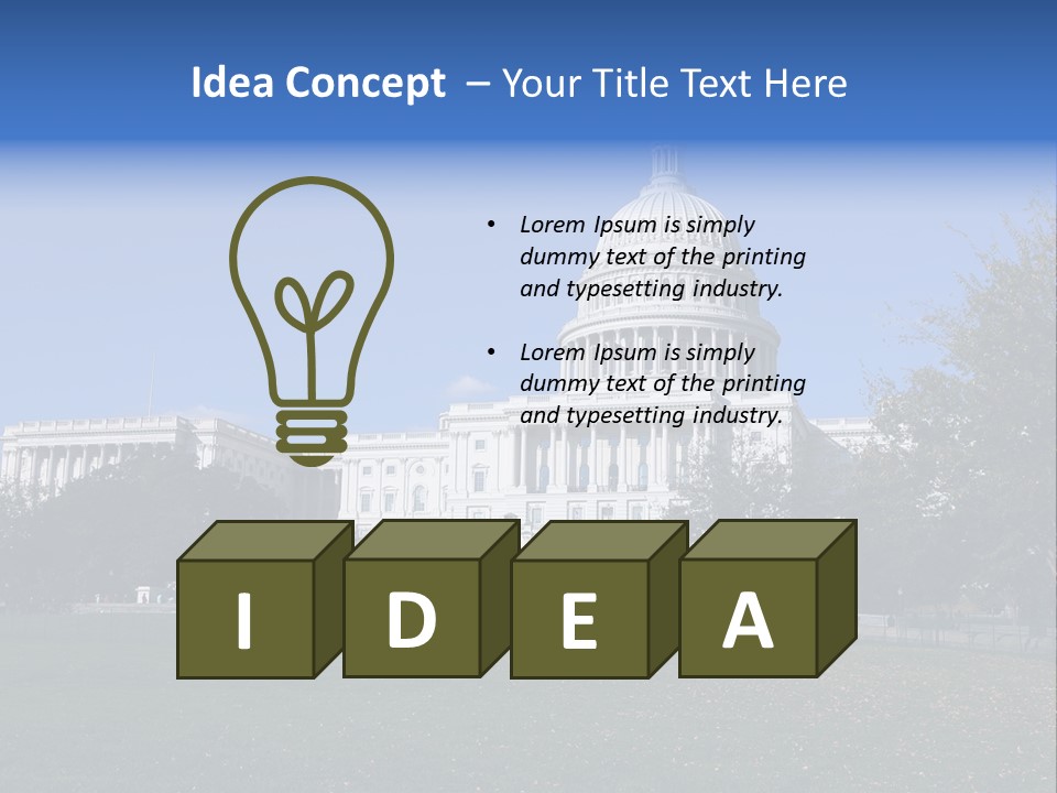 Culture Column Party PowerPoint Template