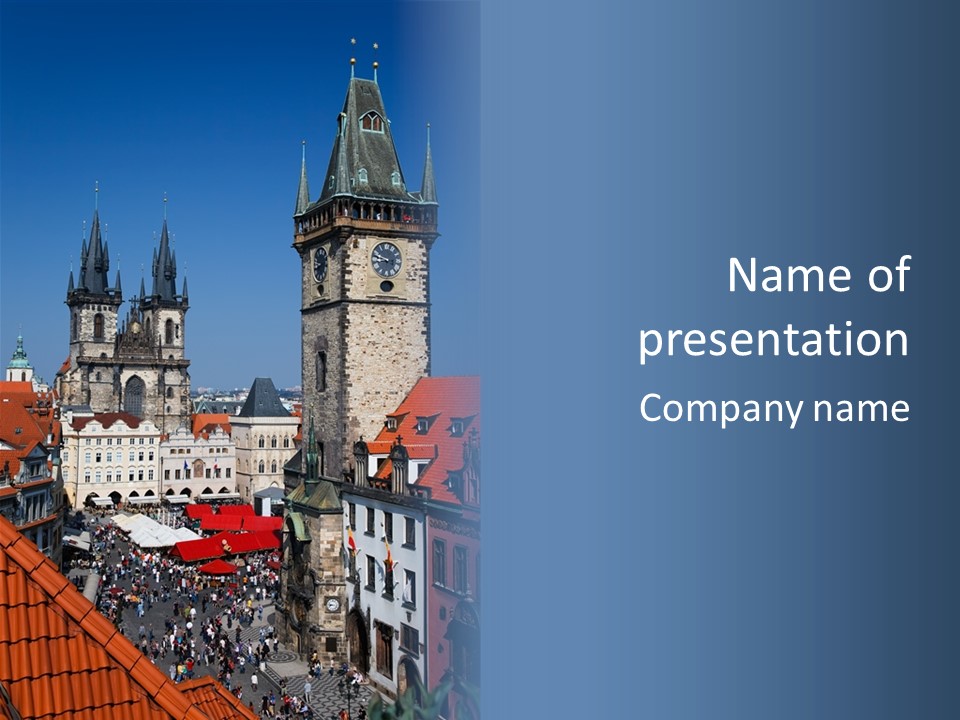 Famous Czech Nicholas PowerPoint Template