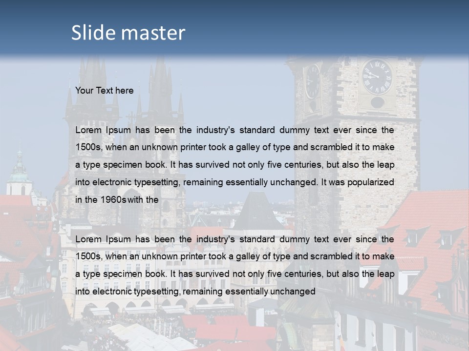 Famous Czech Nicholas PowerPoint Template