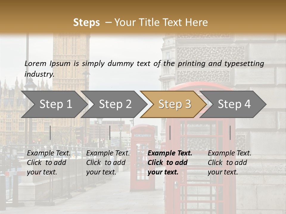 Parliament London Ornate PowerPoint Template