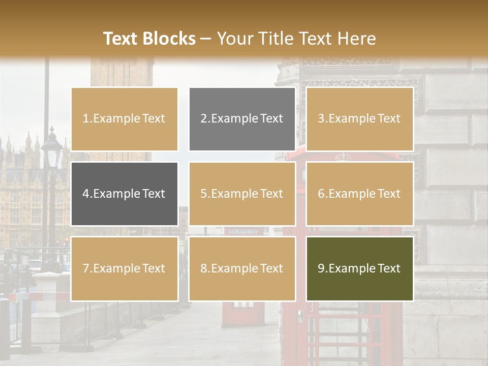 Parliament London Ornate PowerPoint Template