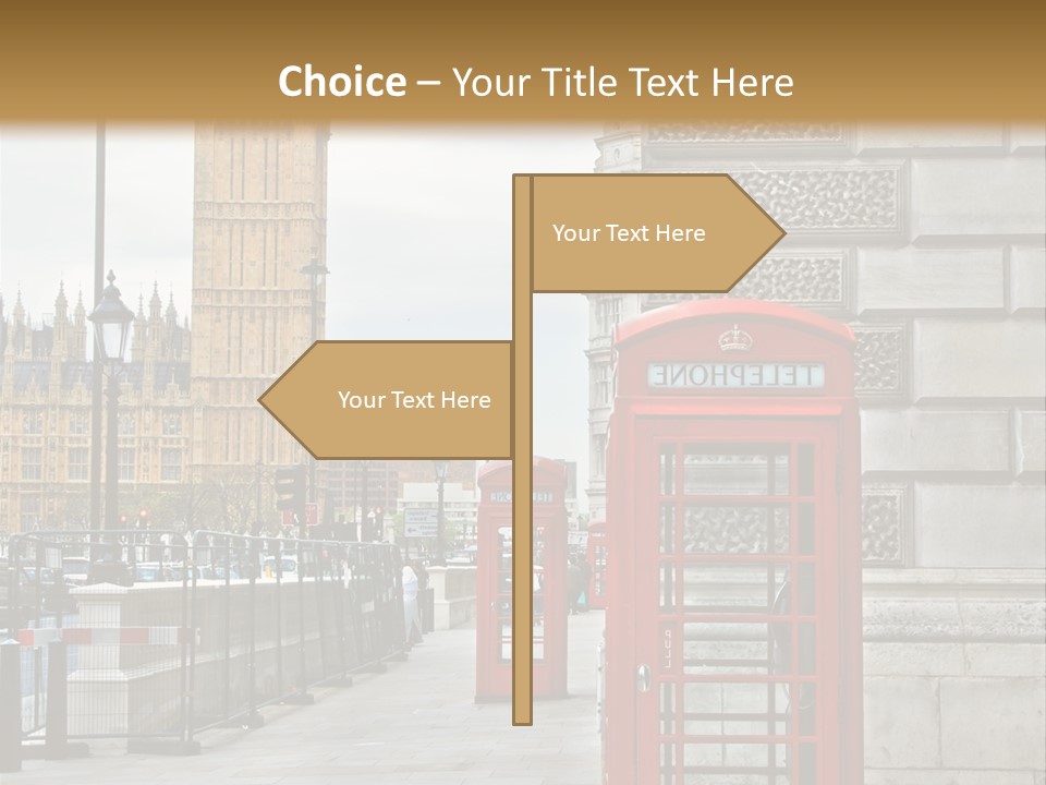 Parliament London Ornate PowerPoint Template