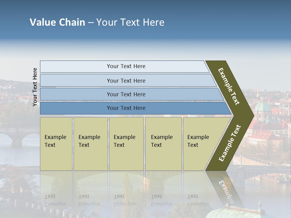 Blue Boat Charles Green Historic Monument Most Perspecti Skyline Sky PowerPoint Template