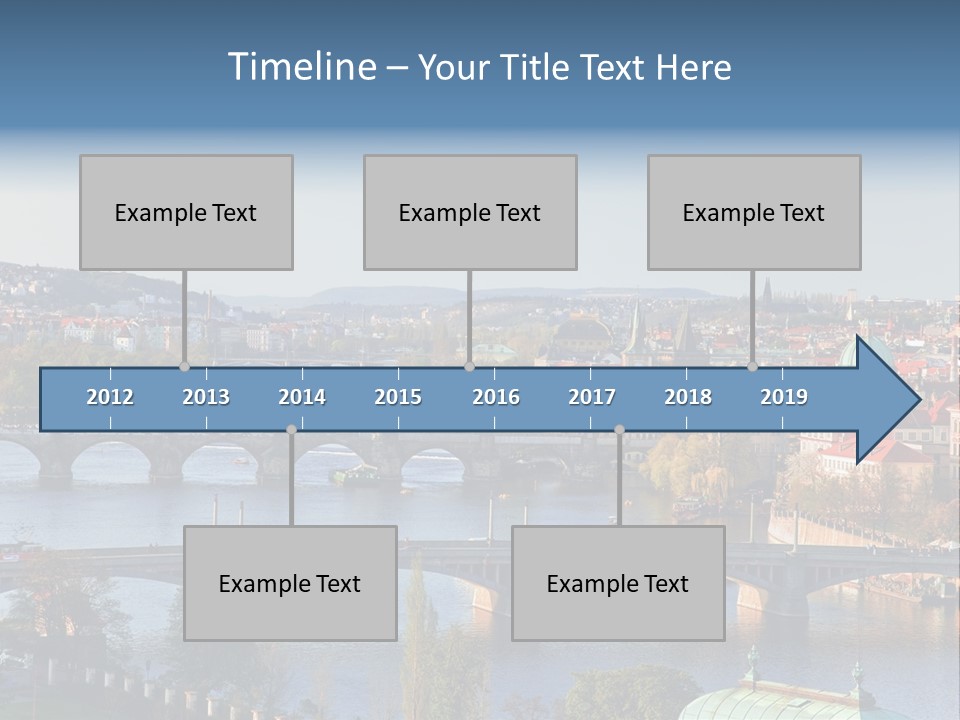 Blue Boat Charles Green Historic Monument Most Perspecti Skyline Sky PowerPoint Template