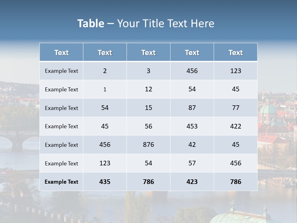 Blue Boat Charles Green Historic Monument Most Perspecti Skyline Sky PowerPoint Template