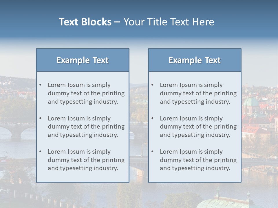 Blue Boat Charles Green Historic Monument Most Perspecti Skyline Sky PowerPoint Template