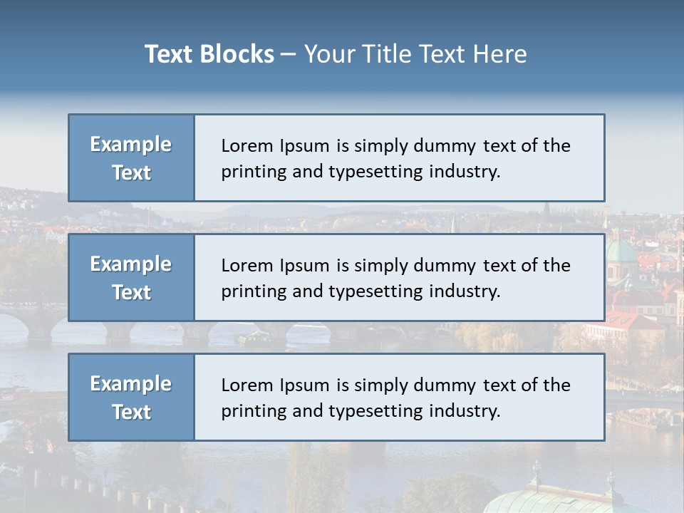 Blue Boat Charles Green Historic Monument Most Perspecti Skyline Sky PowerPoint Template