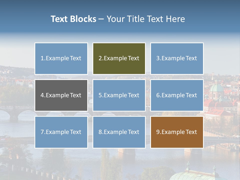 Blue Boat Charles Green Historic Monument Most Perspecti Skyline Sky PowerPoint Template