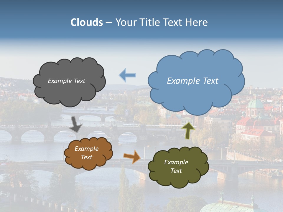 Blue Boat Charles Green Historic Monument Most Perspecti Skyline Sky PowerPoint Template