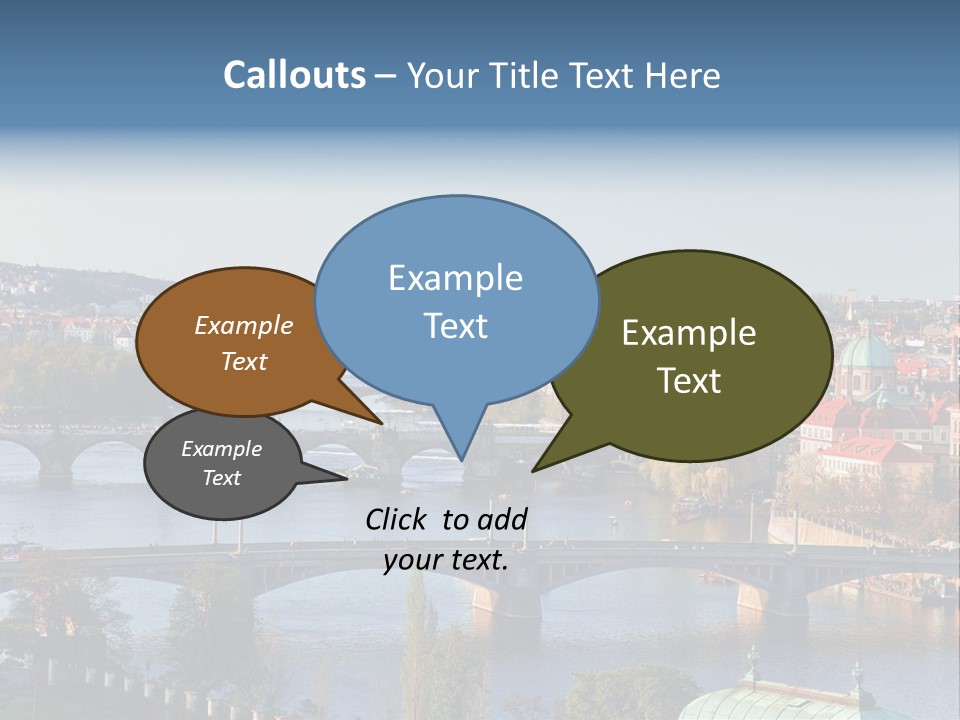 Blue Boat Charles Green Historic Monument Most Perspecti Skyline Sky PowerPoint Template