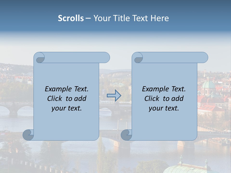 Blue Boat Charles Green Historic Monument Most Perspecti Skyline Sky PowerPoint Template