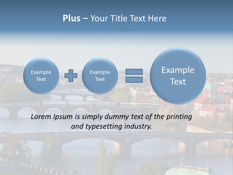 Blue Boat Charles Green Historic Monument Most Perspecti Skyline Sky PowerPoint Template