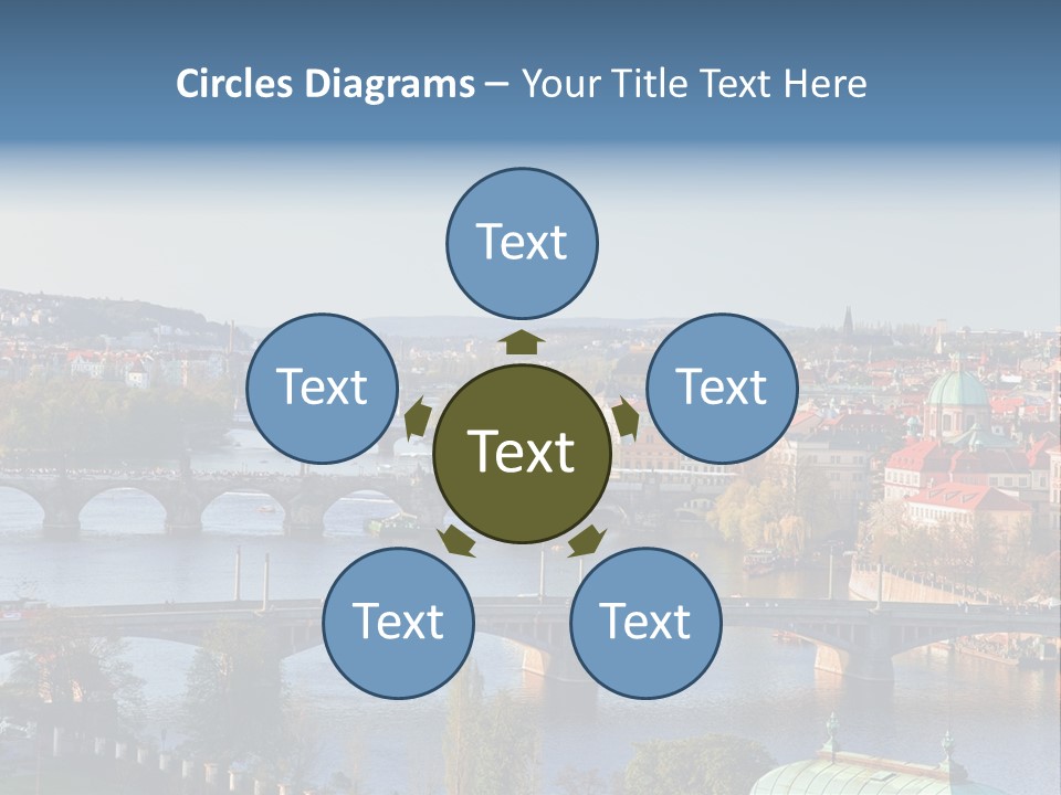 Blue Boat Charles Green Historic Monument Most Perspecti Skyline Sky PowerPoint Template