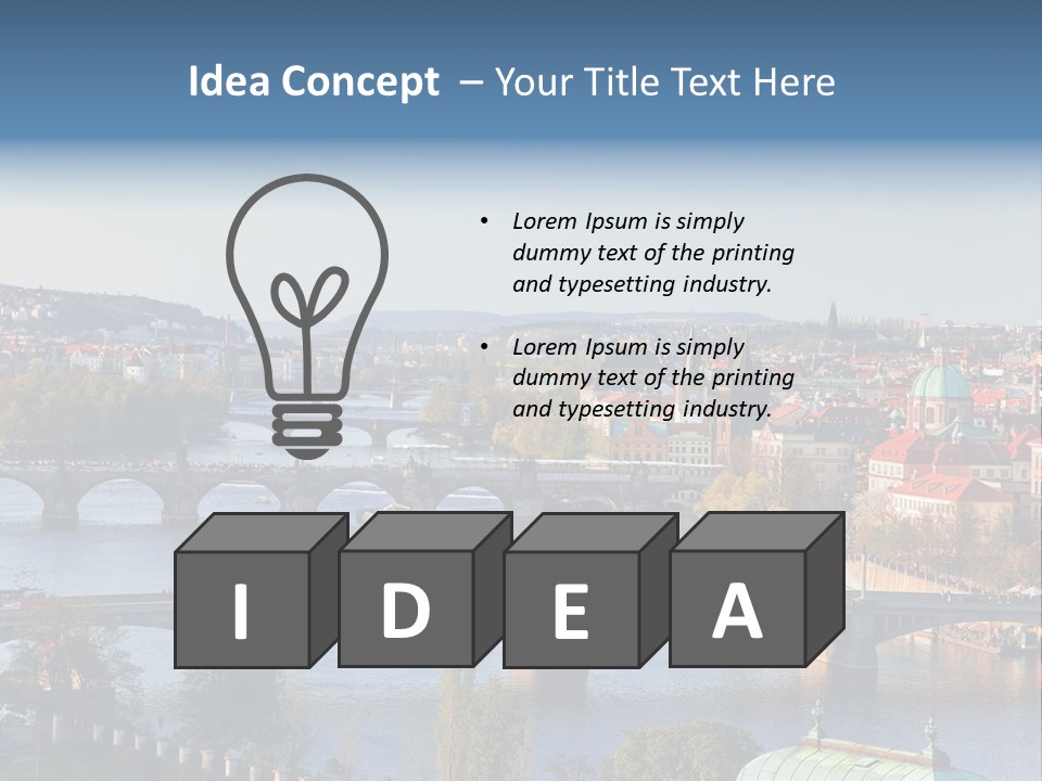 Blue Boat Charles Green Historic Monument Most Perspecti Skyline Sky PowerPoint Template