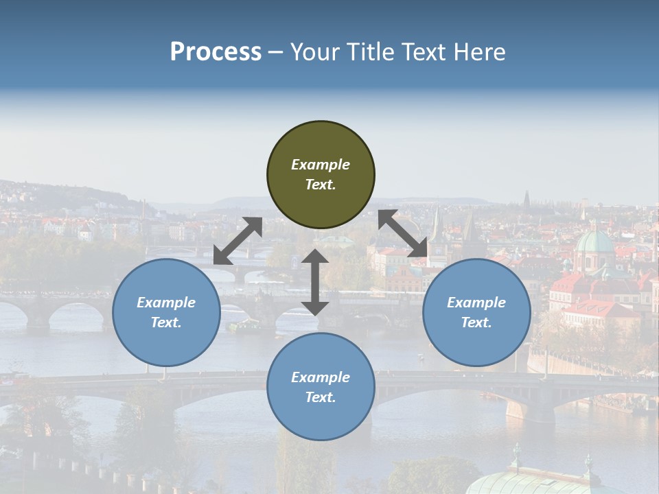 Blue Boat Charles Green Historic Monument Most Perspecti Skyline Sky PowerPoint Template