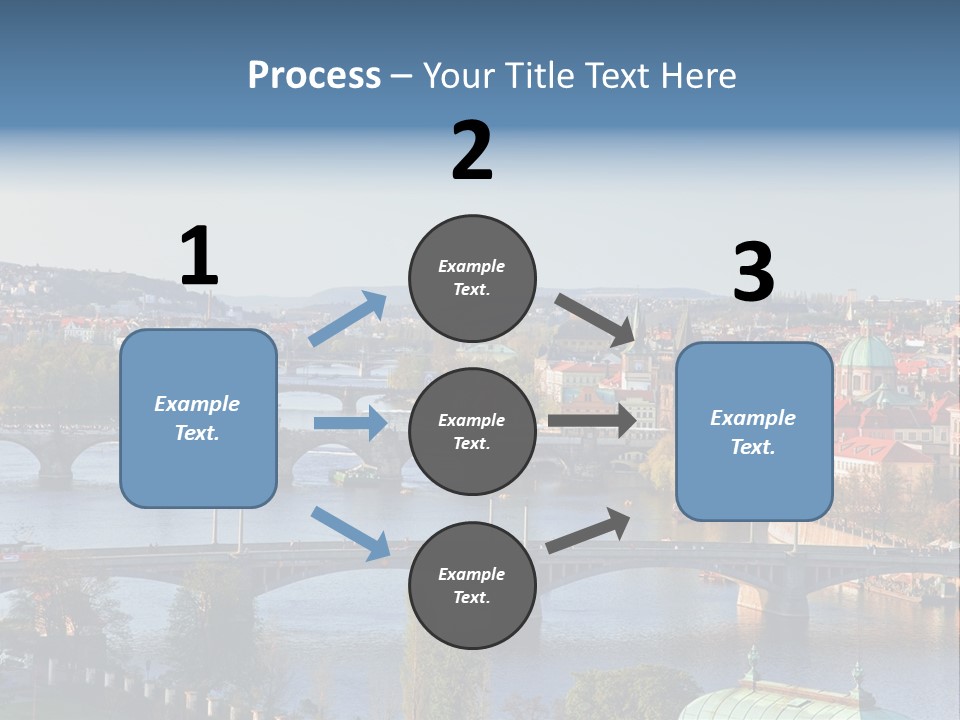 Blue Boat Charles Green Historic Monument Most Perspecti Skyline Sky PowerPoint Template