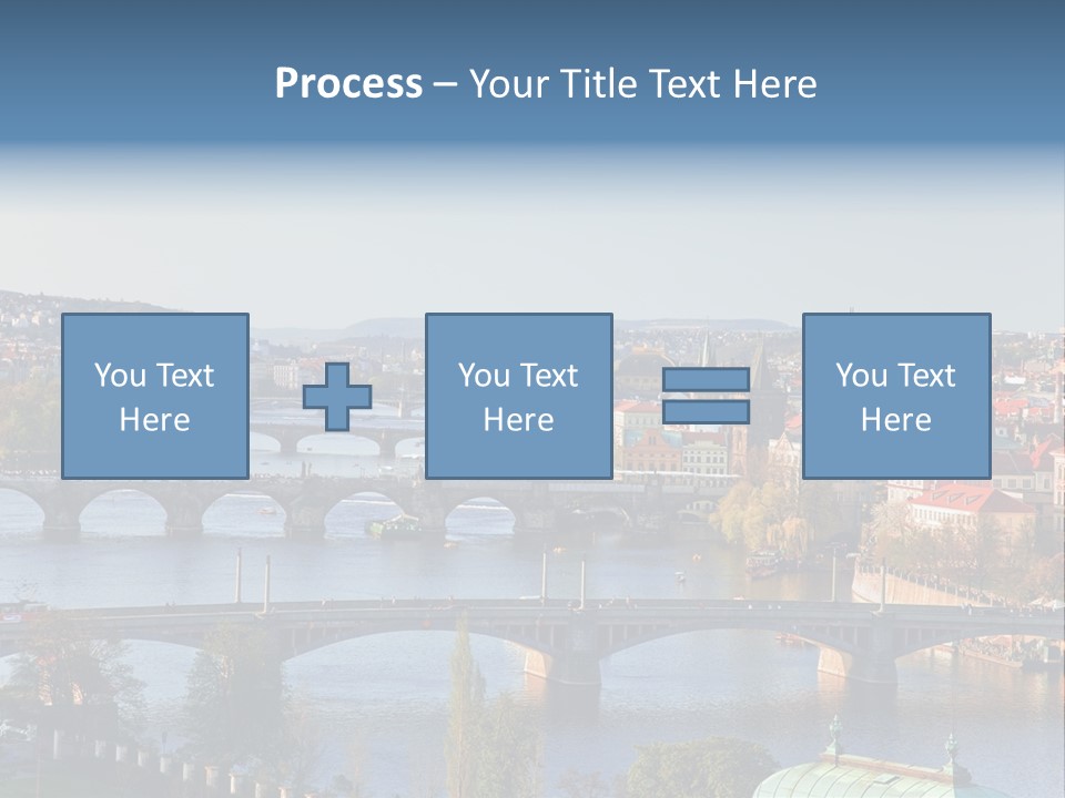 Blue Boat Charles Green Historic Monument Most Perspecti Skyline Sky PowerPoint Template