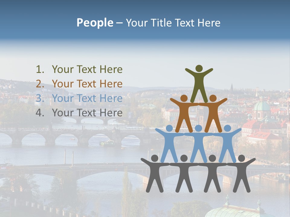 Blue Boat Charles Green Historic Monument Most Perspecti Skyline Sky PowerPoint Template