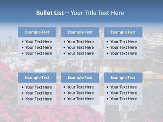 Nerja Roof Sunny PowerPoint Template