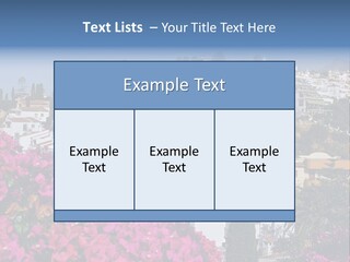 Nerja Roof Sunny PowerPoint Template