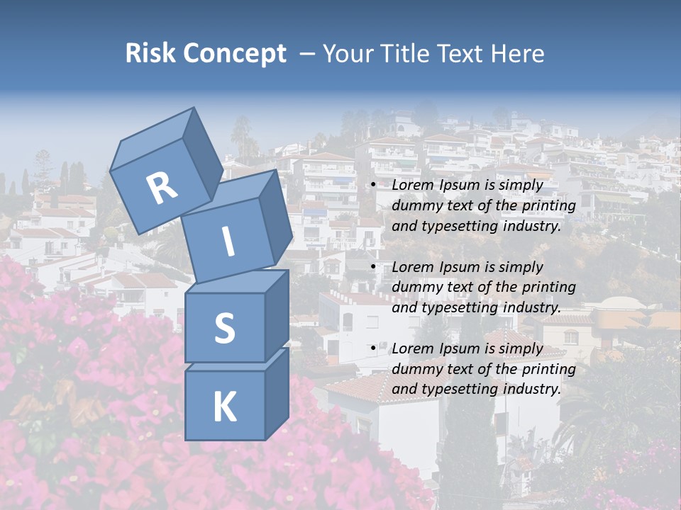 Nerja Roof Sunny PowerPoint Template