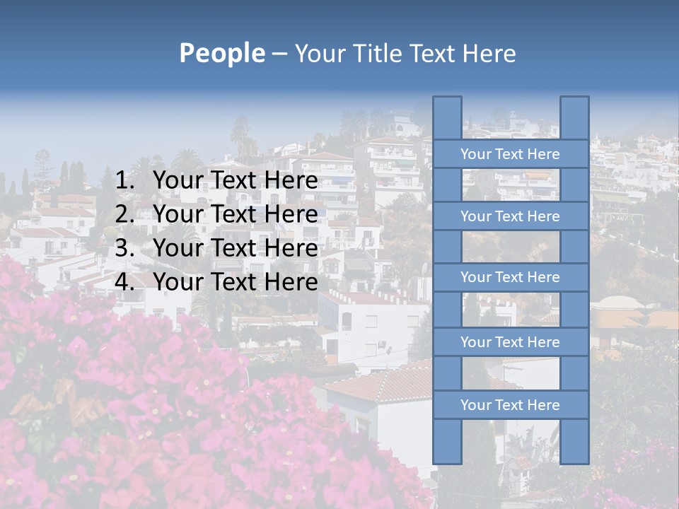 Nerja Roof Sunny PowerPoint Template