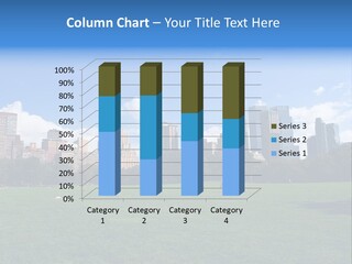 Landscape Space Green PowerPoint Template