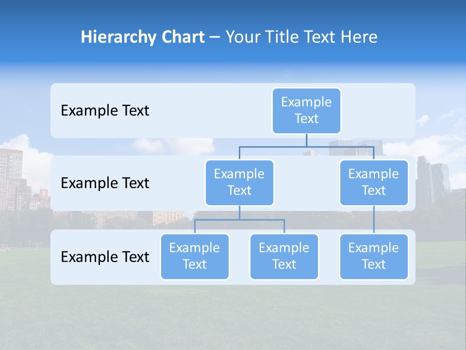 Landscape Space Green PowerPoint Template