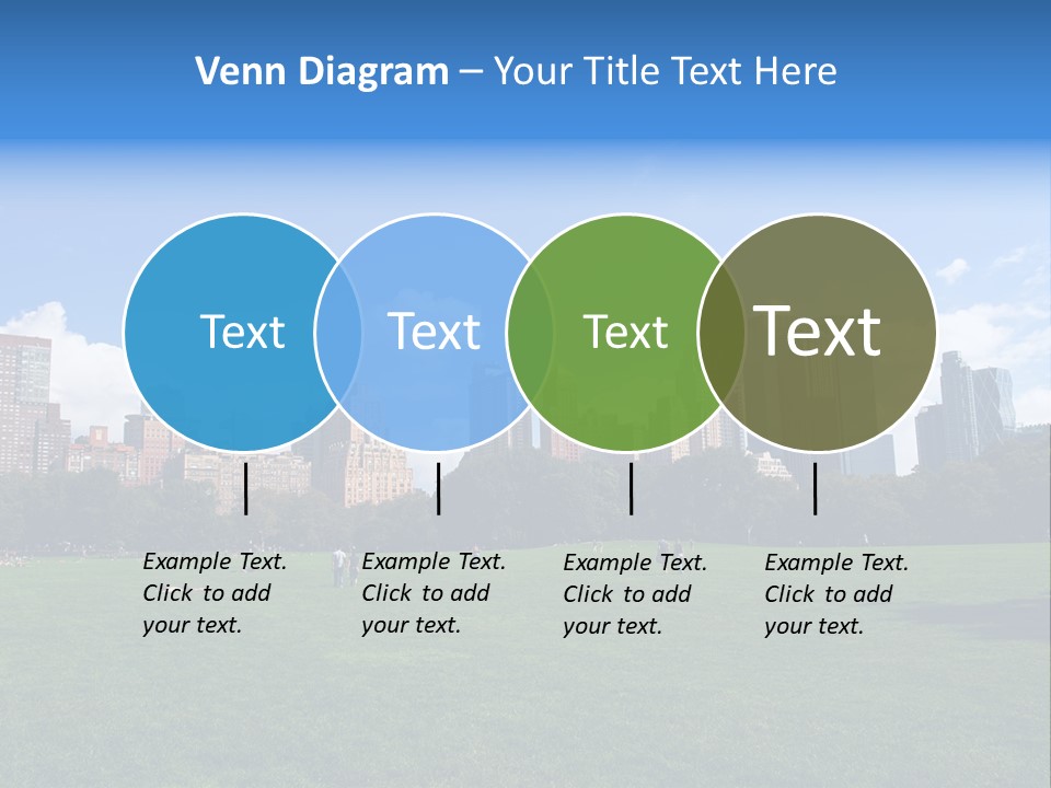 Landscape Space Green PowerPoint Template