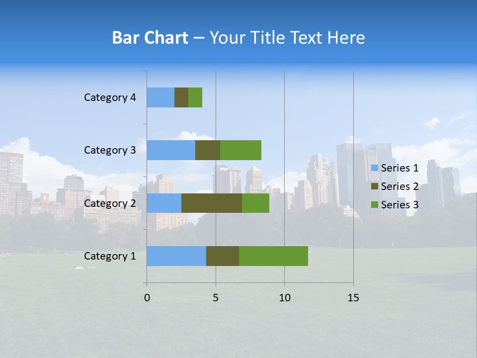 Landscape Space Green PowerPoint Template