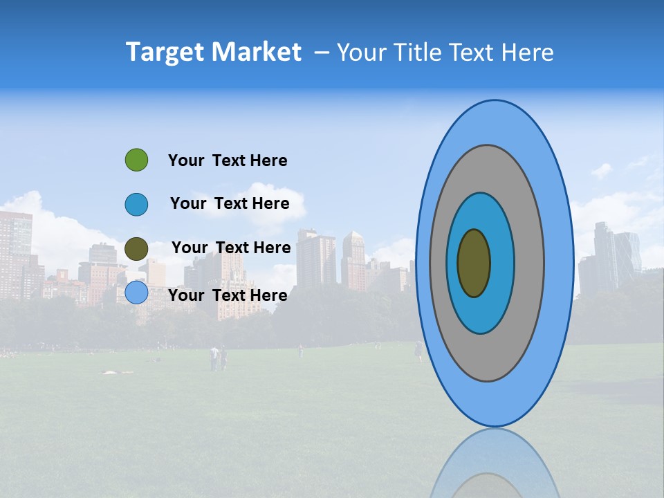 Landscape Space Green PowerPoint Template