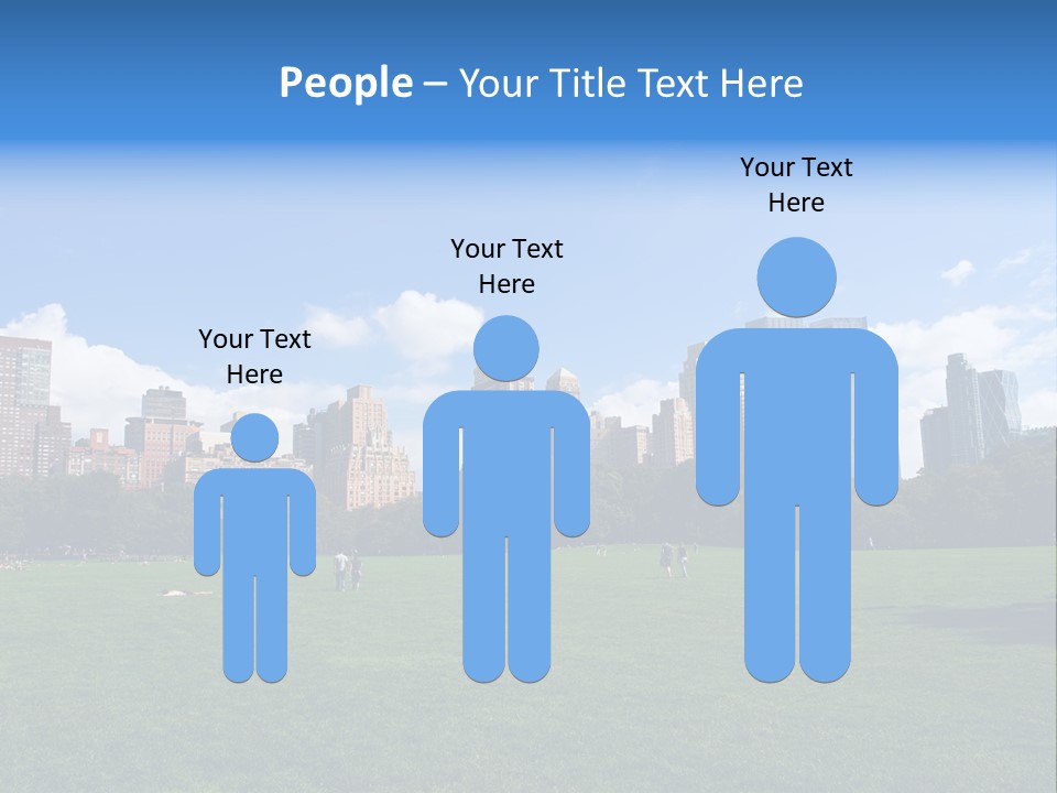 Landscape Space Green PowerPoint Template