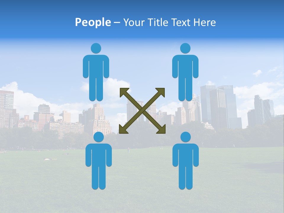 Landscape Space Green PowerPoint Template