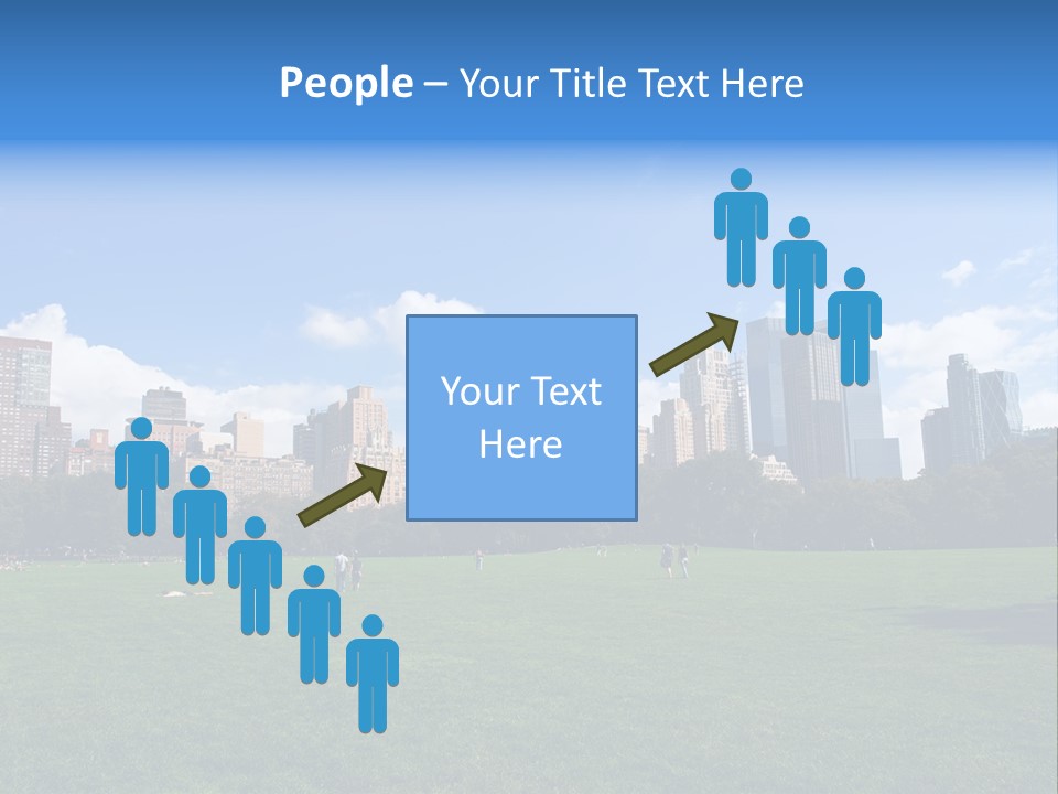Landscape Space Green PowerPoint Template